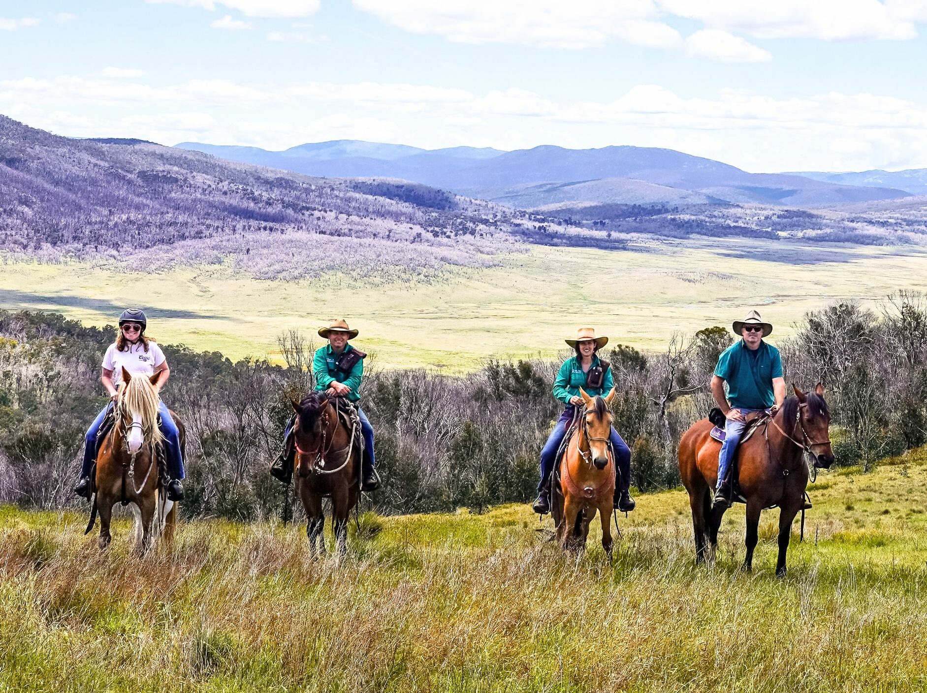 Meet our Guides: Brad & Michaela - The Kosciuszko Ride, New South Wales - Globetrotting horse riding holidays