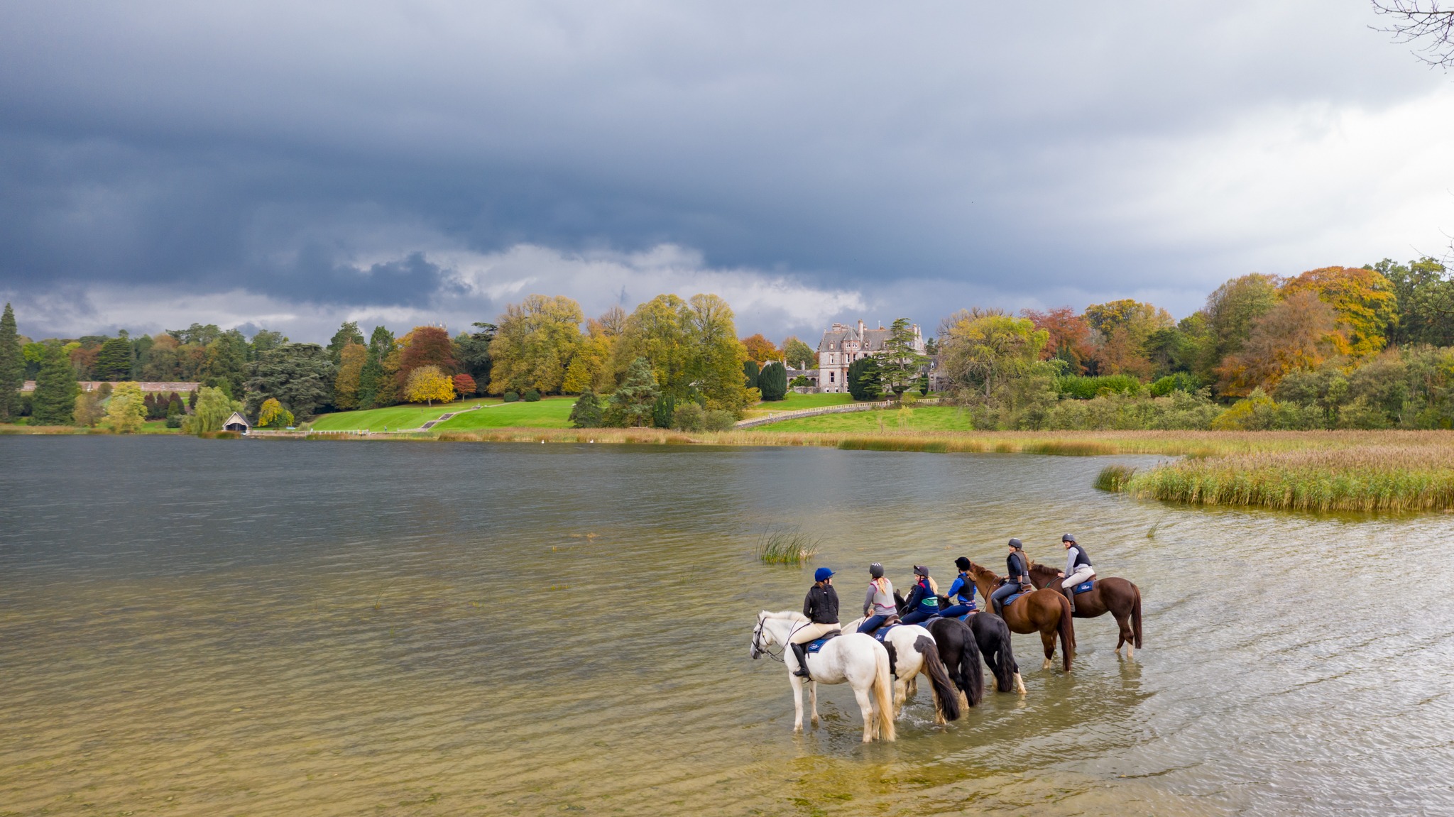 Castle and Estate horse riding holiday in Ireland