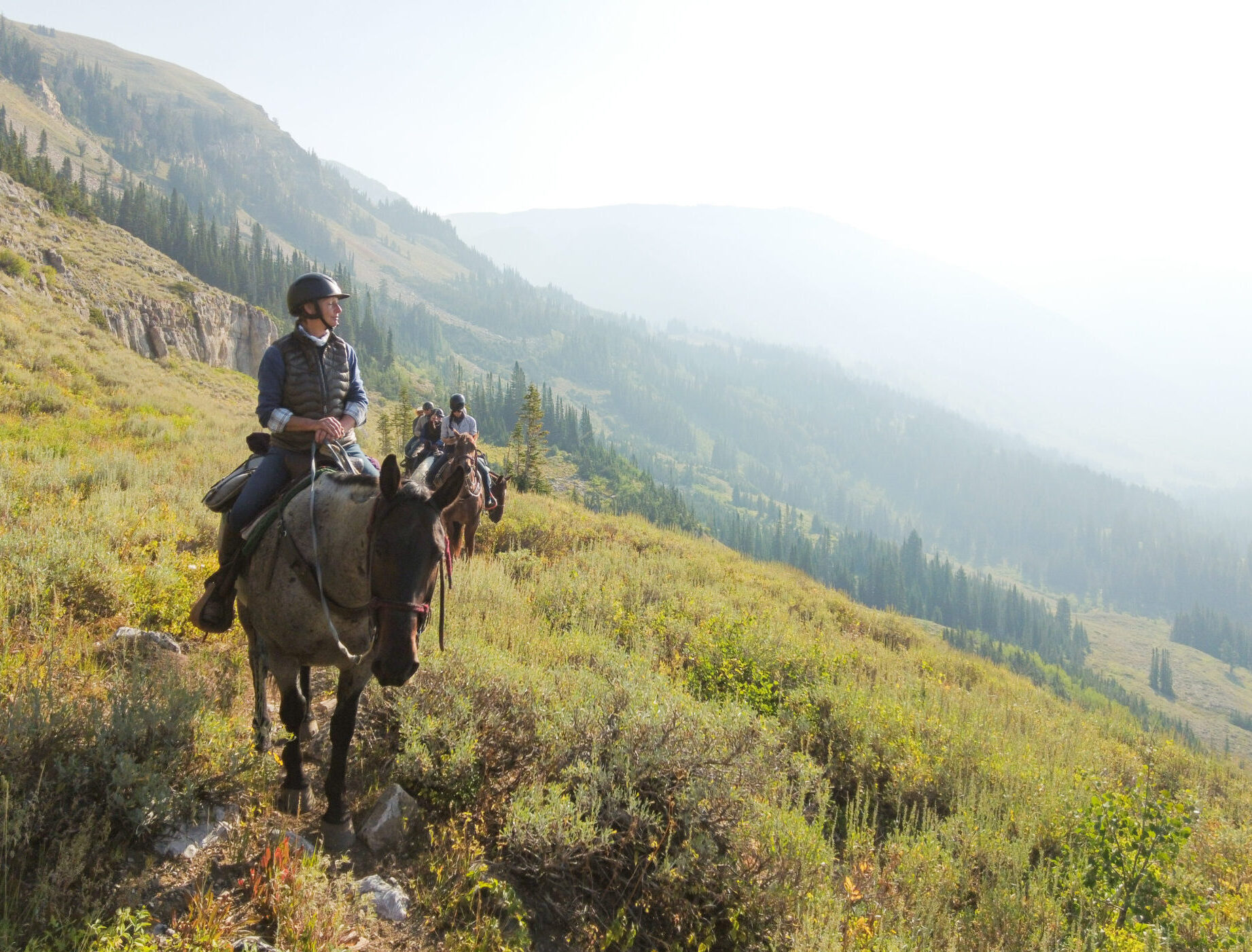 The Grand Tetons Ride, Wyoming, USA - Globetrotting horse riding holidays