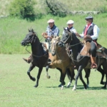 gauchos playing polo on estancia ride horse riding holiday in Sierra Chicas, Argentina by Globetrotting
