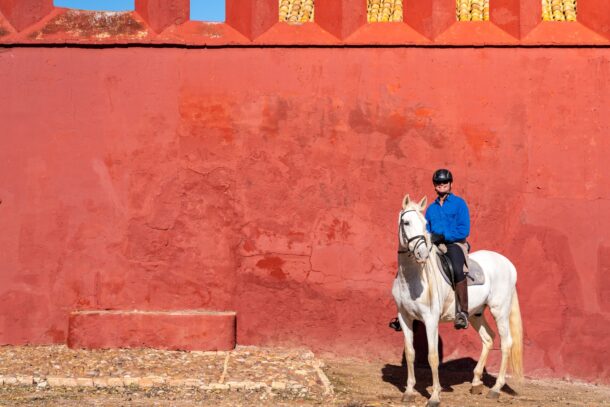dressage horse riding holiday in Andalusia, Spain